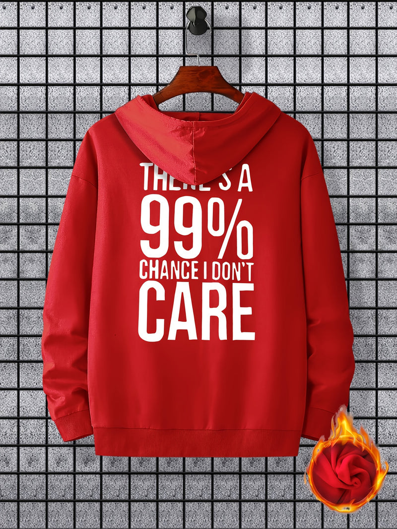 Men's Casual Pullover Hooded Sweatshirt.