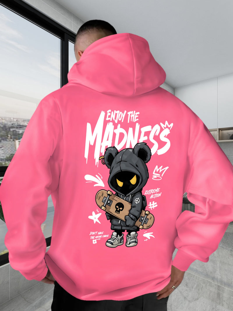 Men's Hooded Sweatshirt.