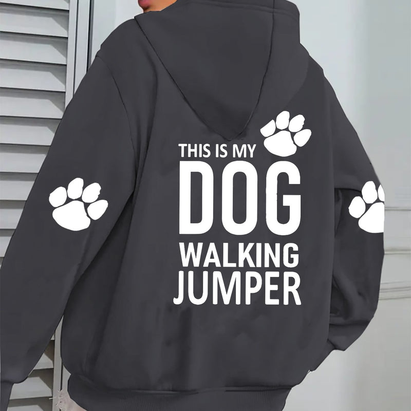 Women's Minimalist Solid Color Hoodie.