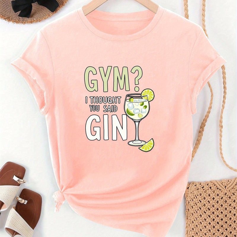 Women's Summer Casual Crew Neck Short Sleeve.