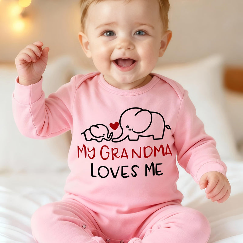 My Grandma Loves Me Valentine's Day Letter Print.