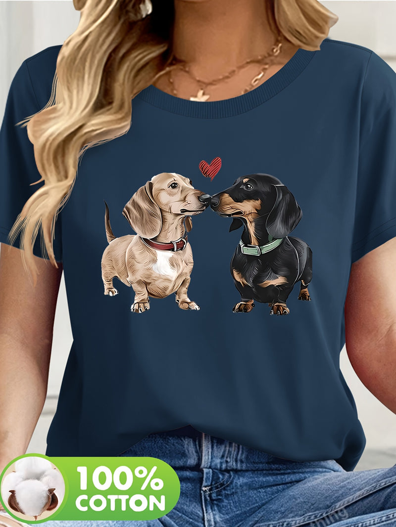 Women’s Casual Short Sleeve T-Shirt.