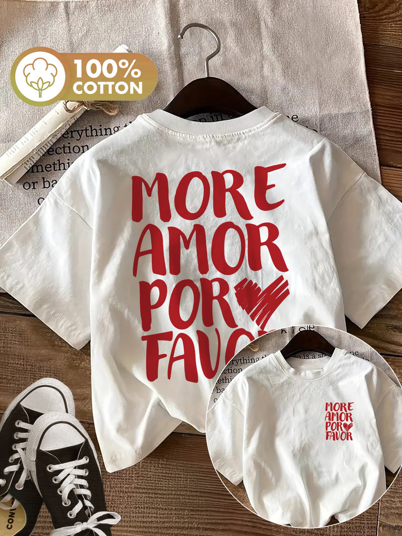 Women's Top with Double-Sided Print.