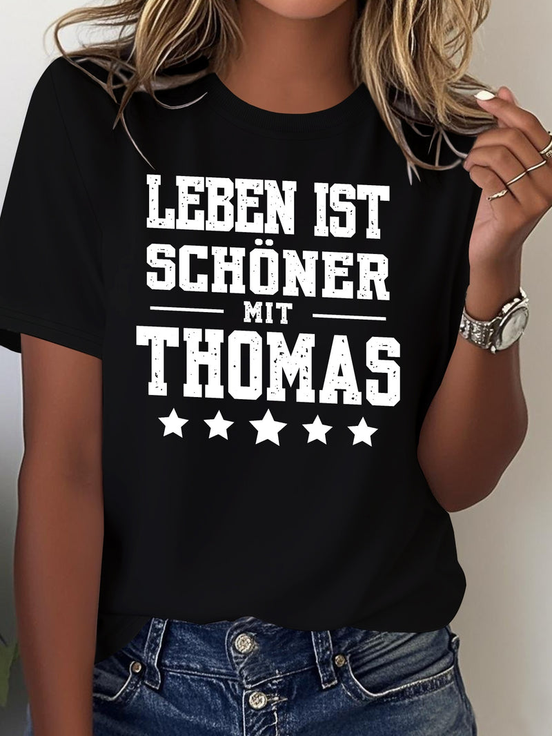 Women's Pure Comfortable T-shirt.