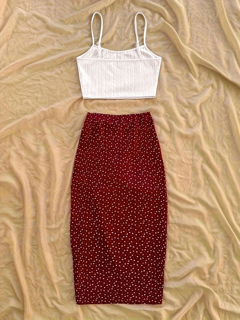 Cross-border New Women's Two-Piece Set.