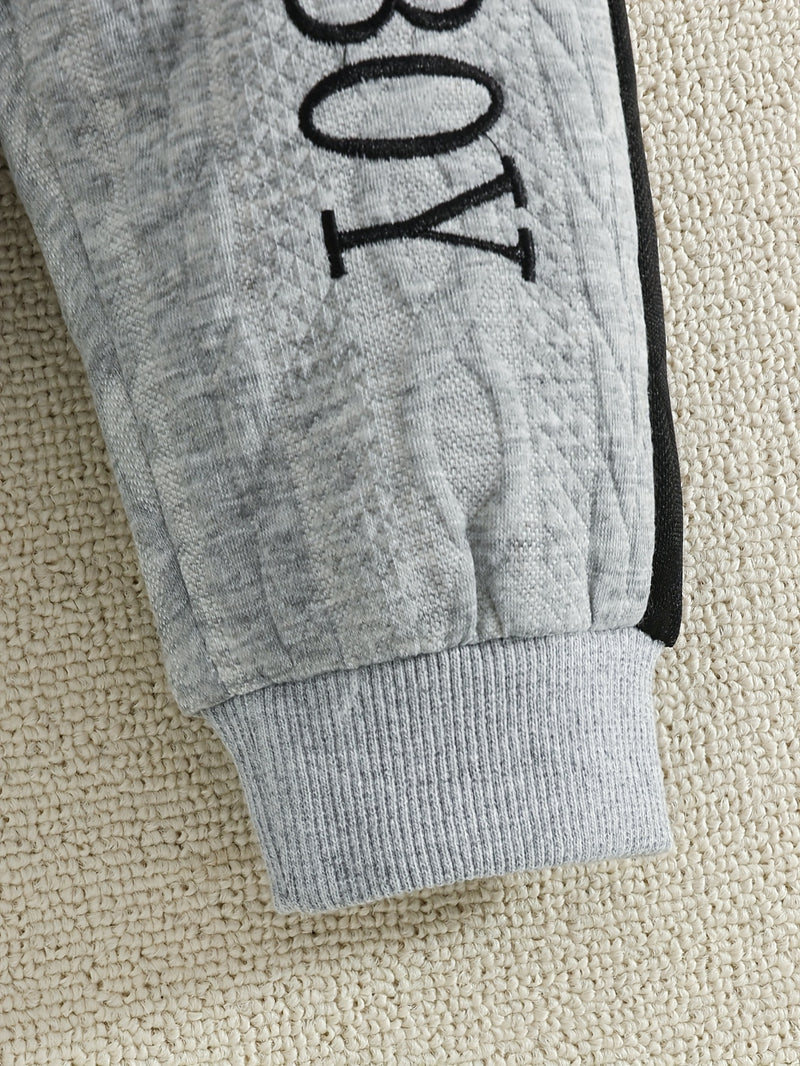 Winter Bear Onesie Clothing Set - Full-Body Long Sleeve & Pants.