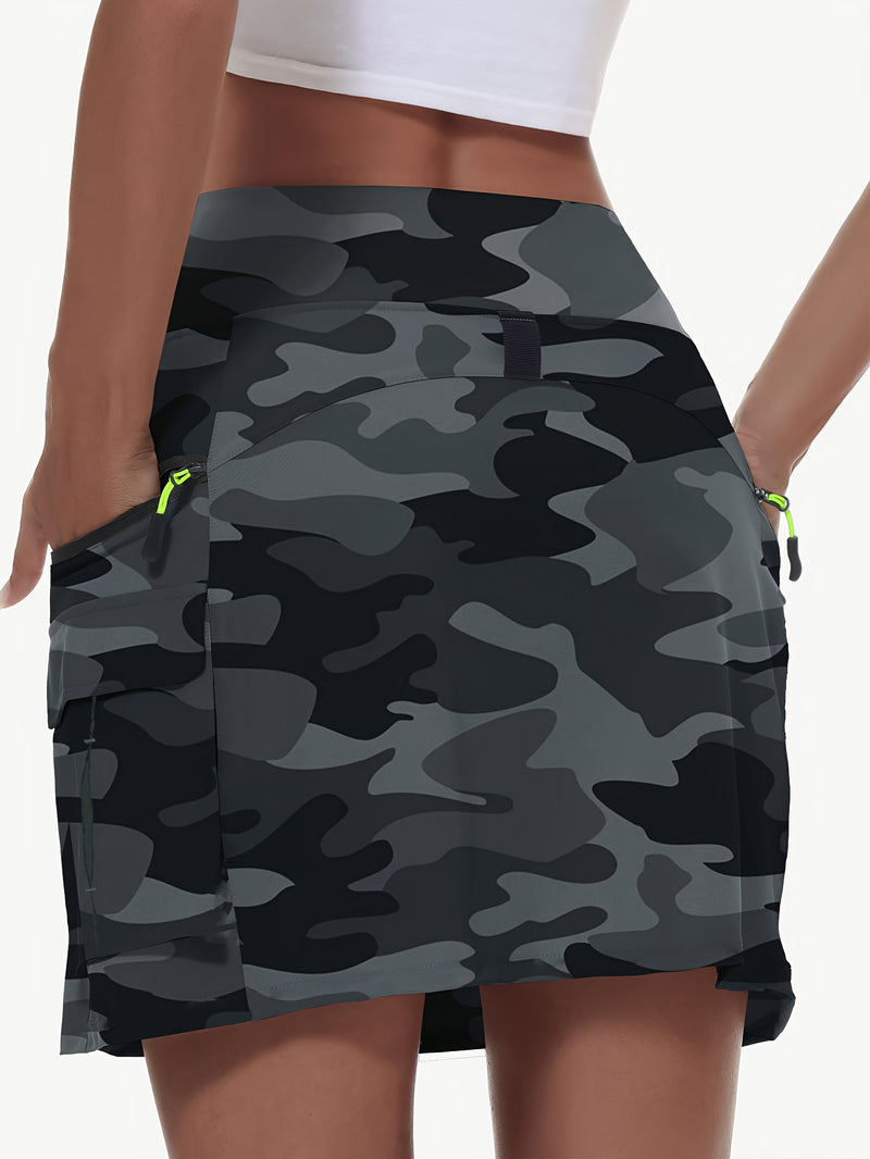 Women's Sports Skorts, Outdoor Hiking Cargo Shorts.