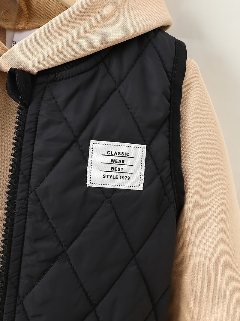 A Stylish And Comfortable Outfit for Baby Boys in Autumn And Winter.