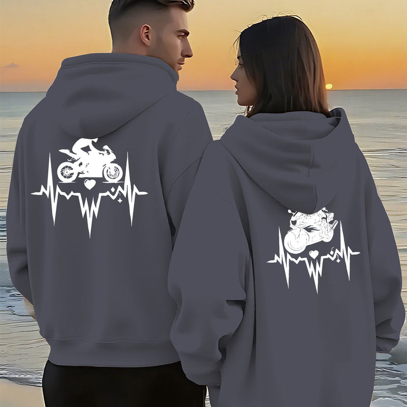 Couple Hoodies in a Casual Style.