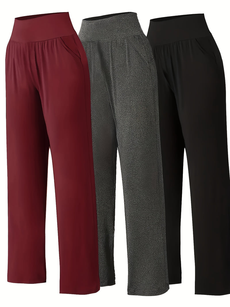Three Pieces of Women's Fashion Pants.