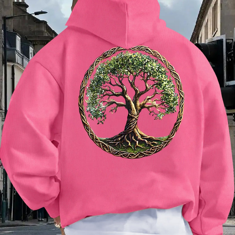 Men's Hooded Sweatshirt.