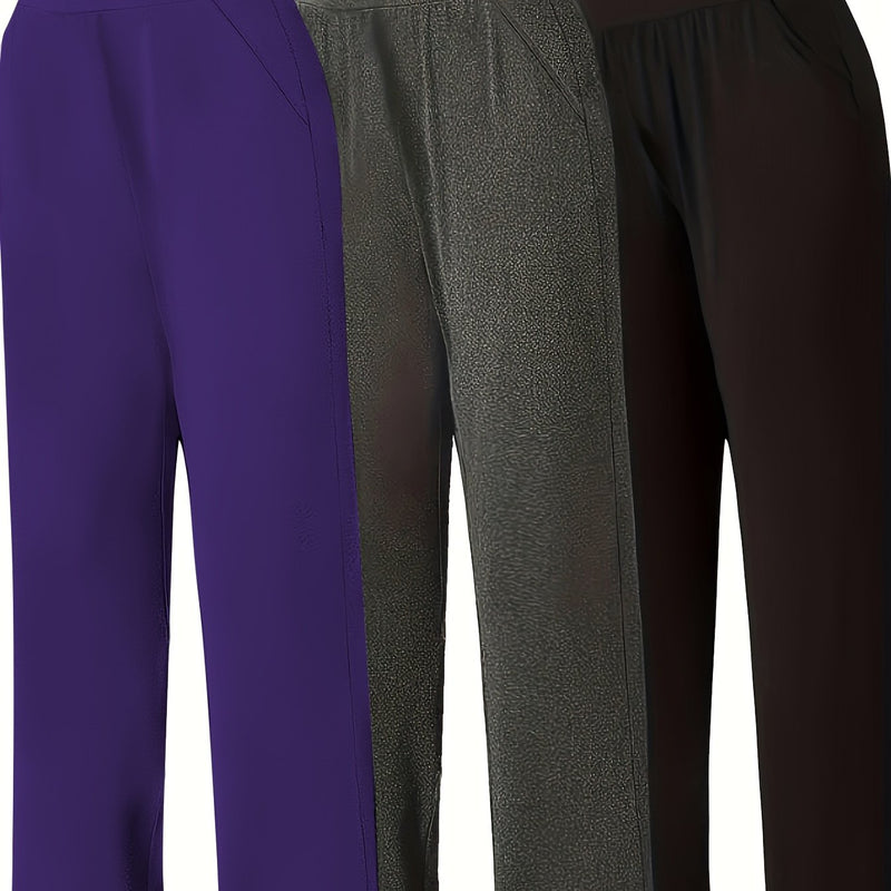 Three Pieces of Women's Fashion Pants.