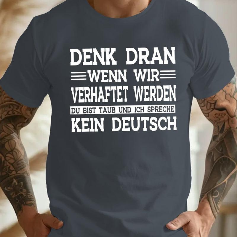 Men’s Fun German Crinkle Plus Size T-Shirt