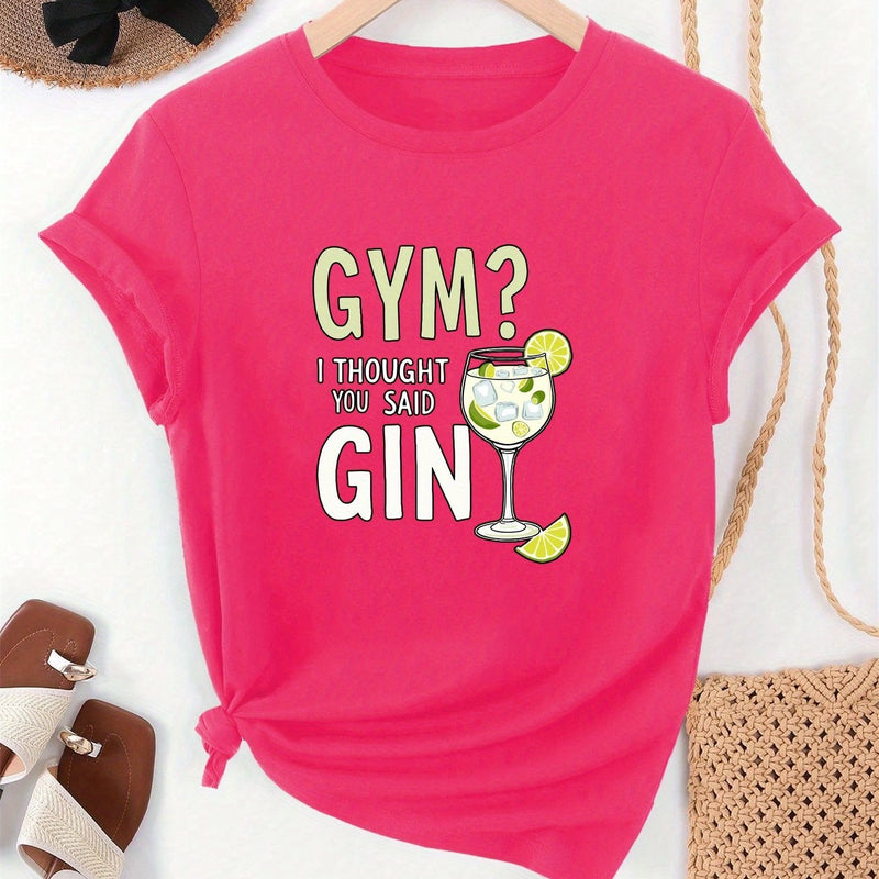 Women's Summer Casual Crew Neck Short Sleeve.