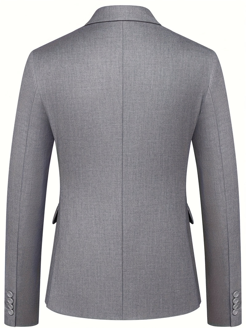 Men's Three-Piece Suit for Formal Occasions.