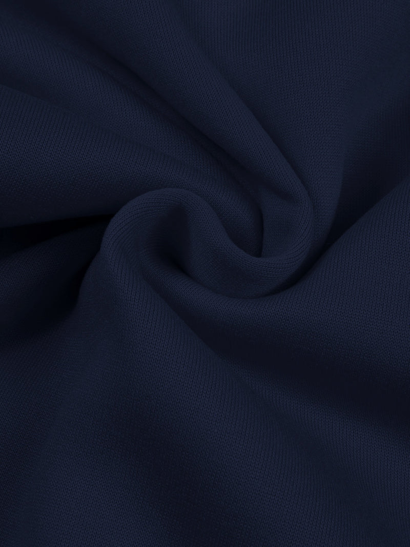 Men's Red Hoodie with "Never Give Up" Print.