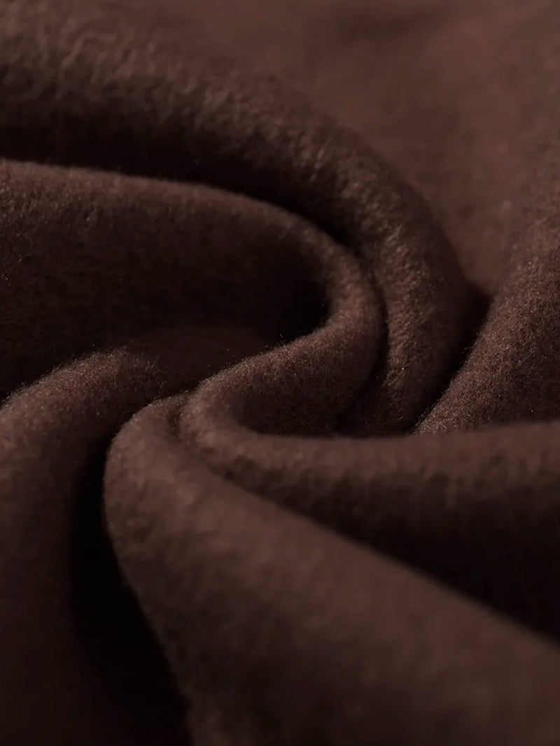 Men's Casual Versatile -Lined Hooded Sweatshirt with British Flag Print.