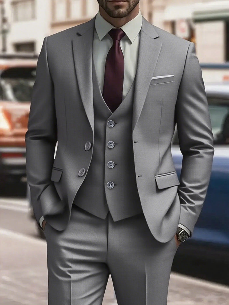 A Men's Three-Piece Suit, Consisting of a Blazer.
