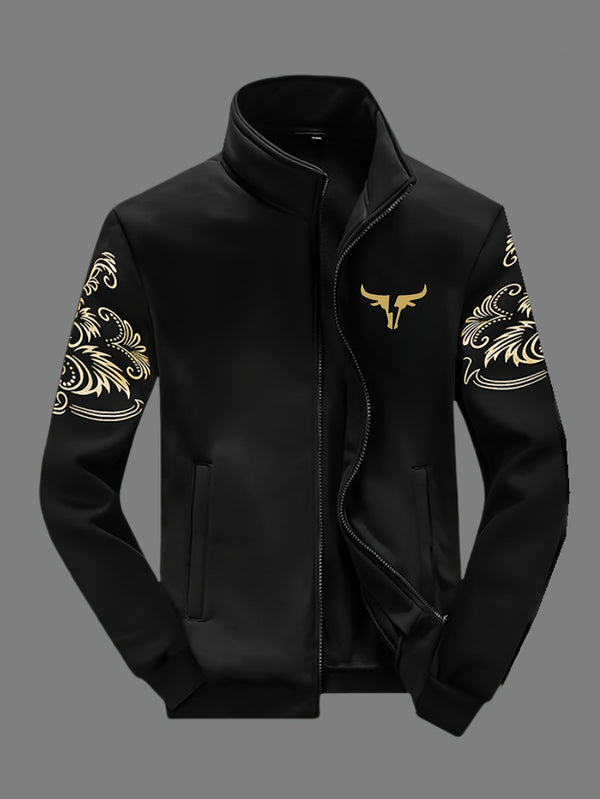 Men's Casual Sportswear Set: Two-Piece Suit.