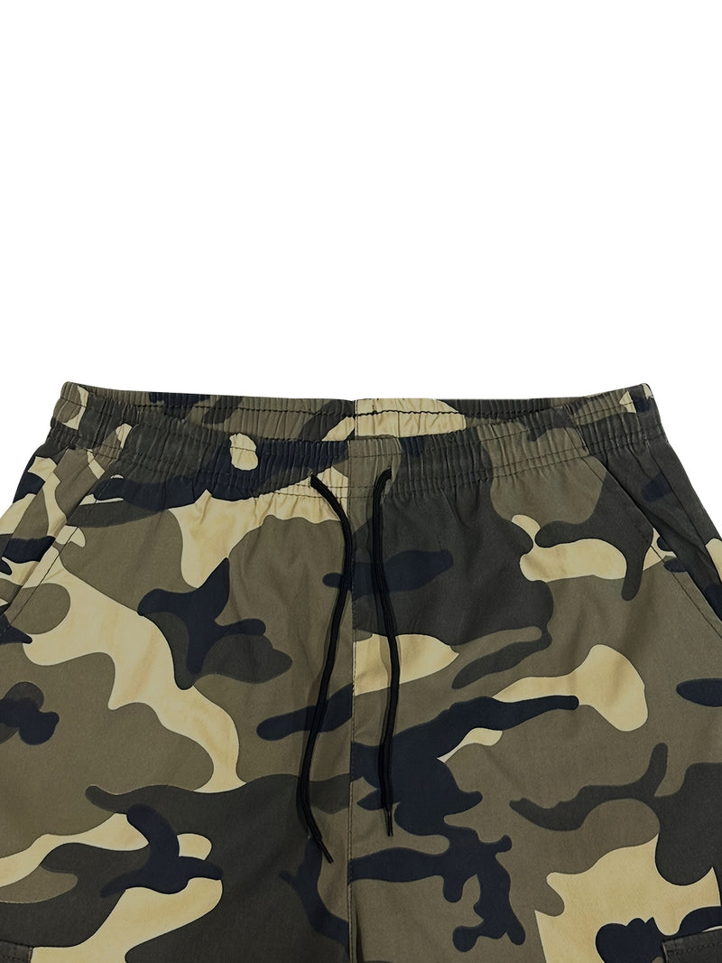 Men's Camouflage Outdoor Cargo Pants.