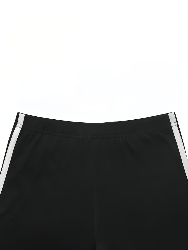 Women's Sporty Short Sleeve and Shorts Set, 2pcs Gym Running Sportswear.