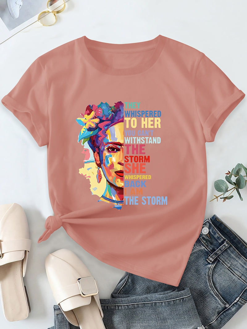 Women’s Casual Short Sleeve T-Shirt.