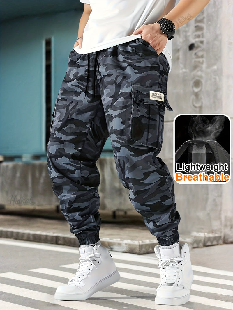 Men's Camouflage Outdoor Cargo Pants.
