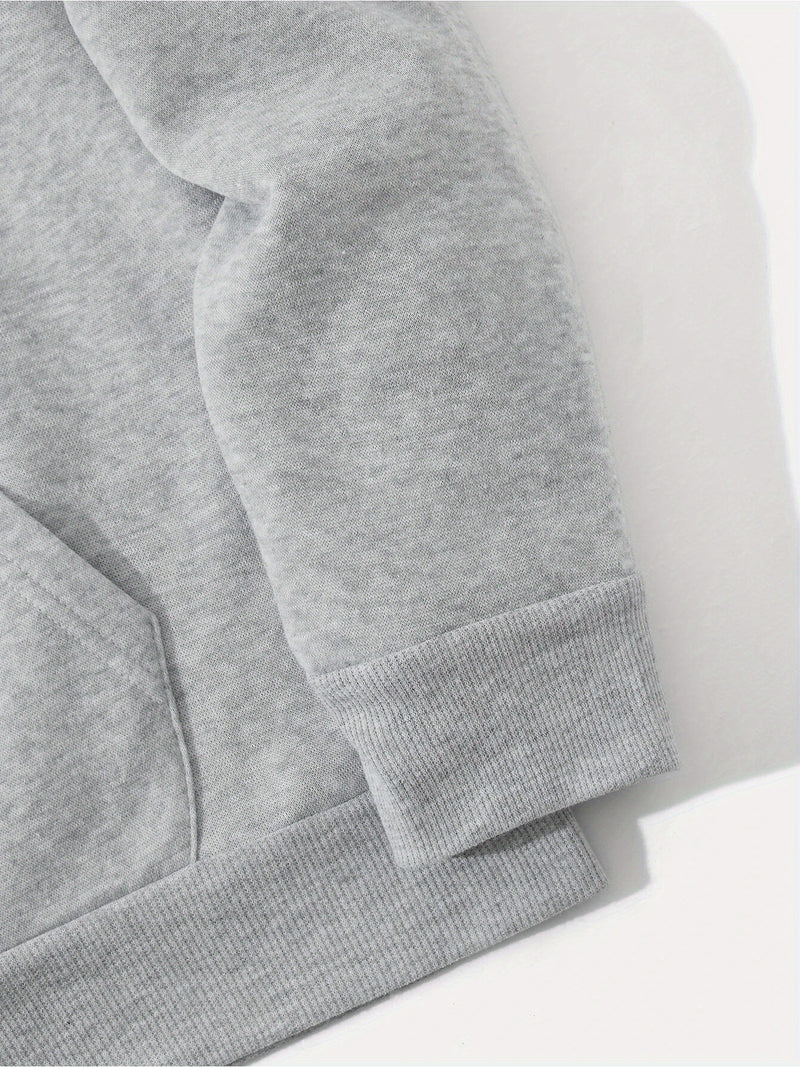 Men's Hooded Fleece  Sweatshirt.