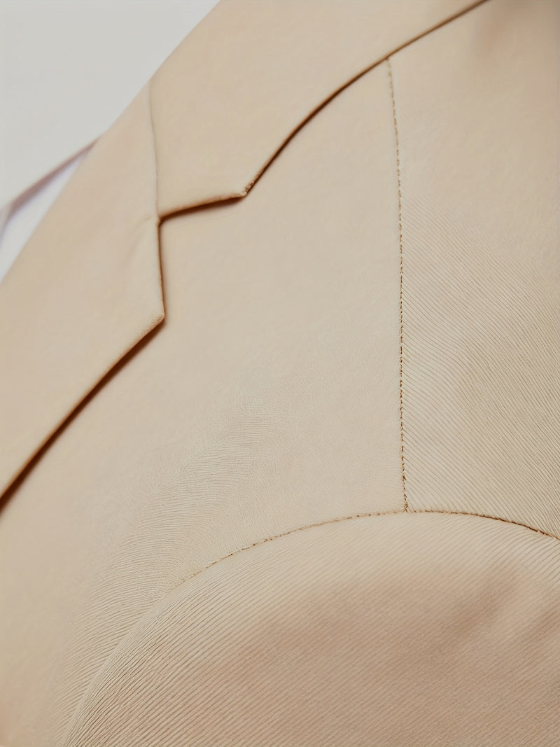 Men's 3pcs Suit Set, Including a Blazer, Vest, And Trousers.