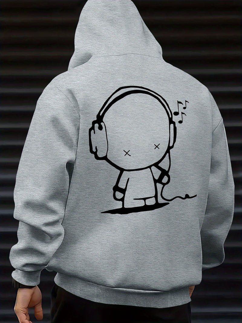 Men's Hooded Sweatshirt.