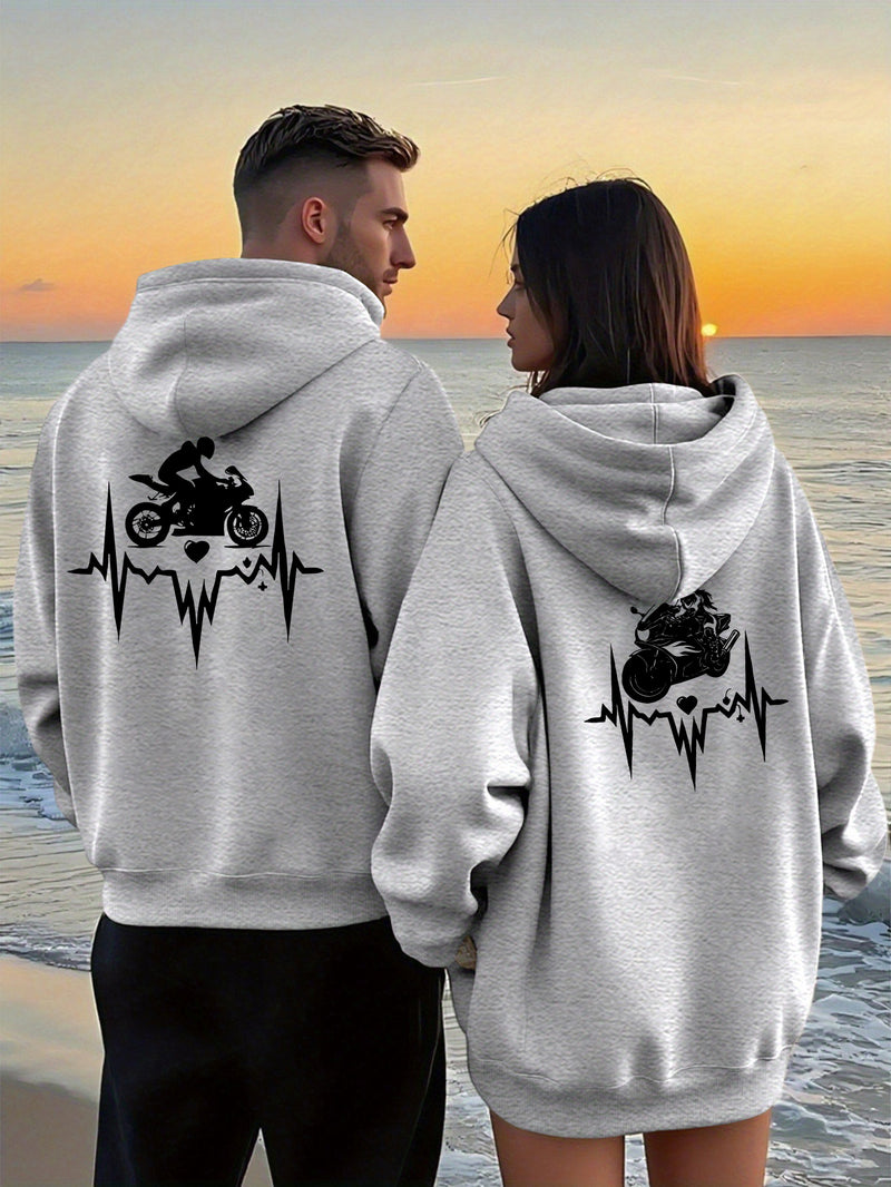 Couple Hoodies in a Casual Style.