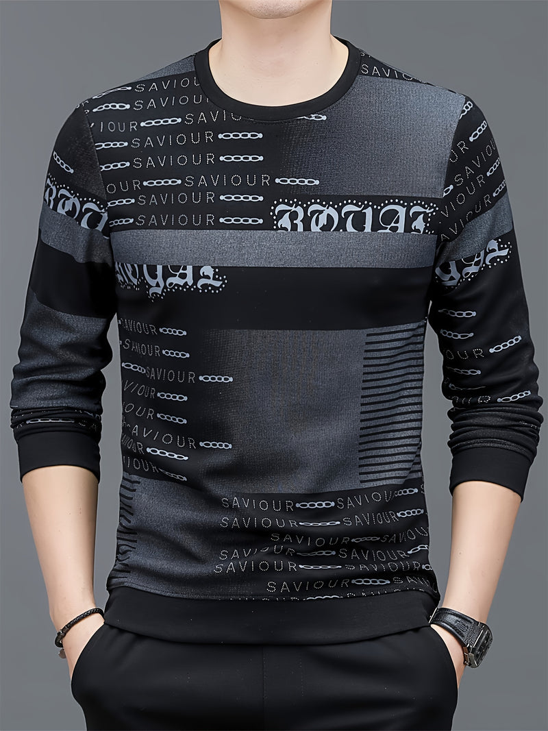 Men's Long-Sleeve Versatile Fashion.