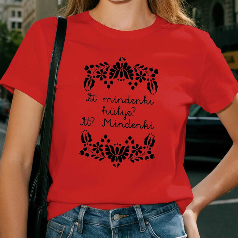 Women's T-Shirt with Short Sleeves.