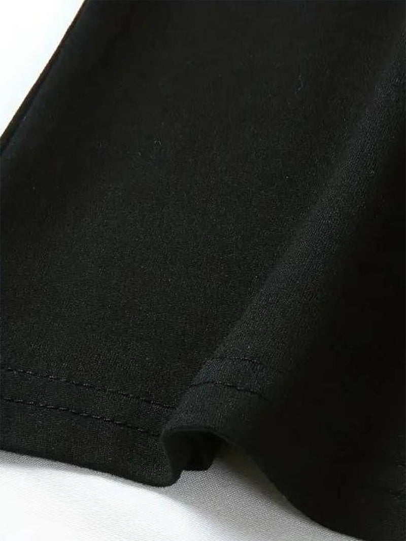 Women's Casual Sleeping Dinosaur Graphic Tee and Shorts.