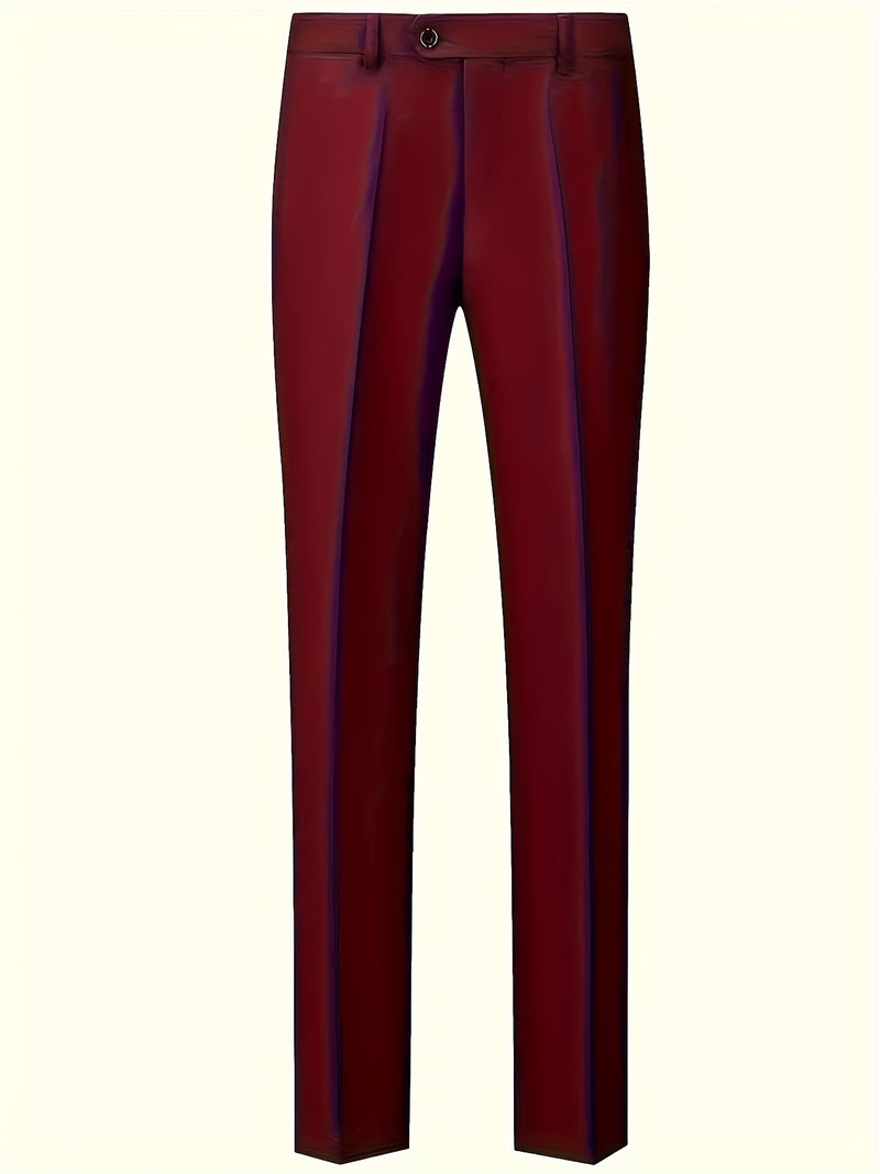 A Men's Three-Piece Suit Consisting of a Blazer, Vest, And Trousers.