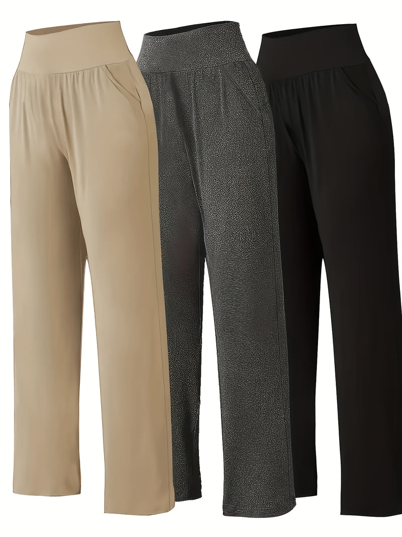 Three Pieces of Women's Fashion Pants.