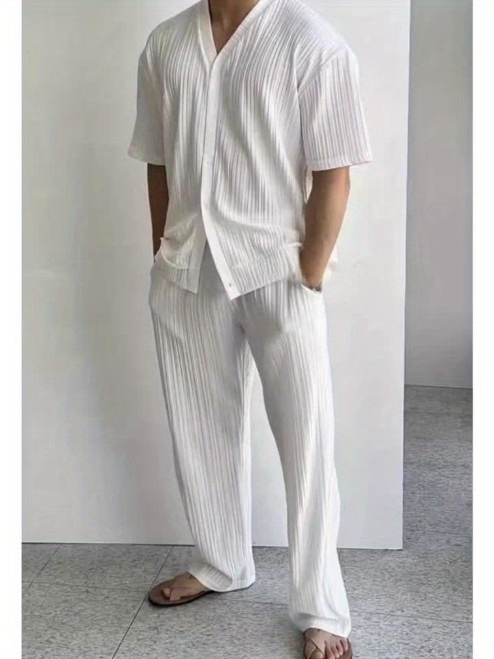 Men's 2-Color Options Available, 2pcs Set.