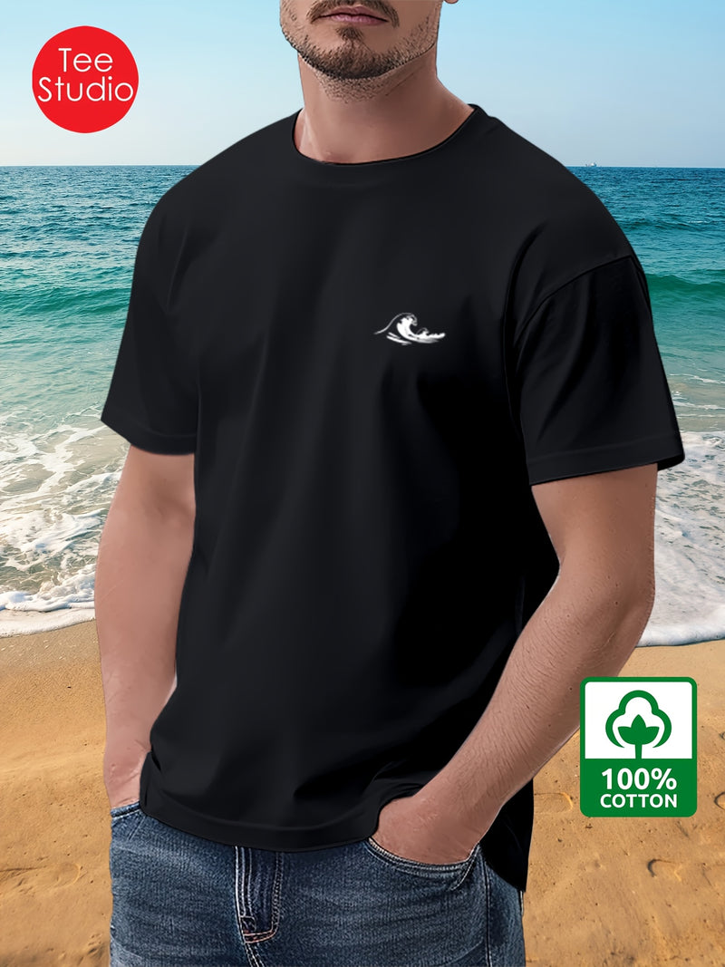 Men's Short Sleeve Printed T-Shirt.