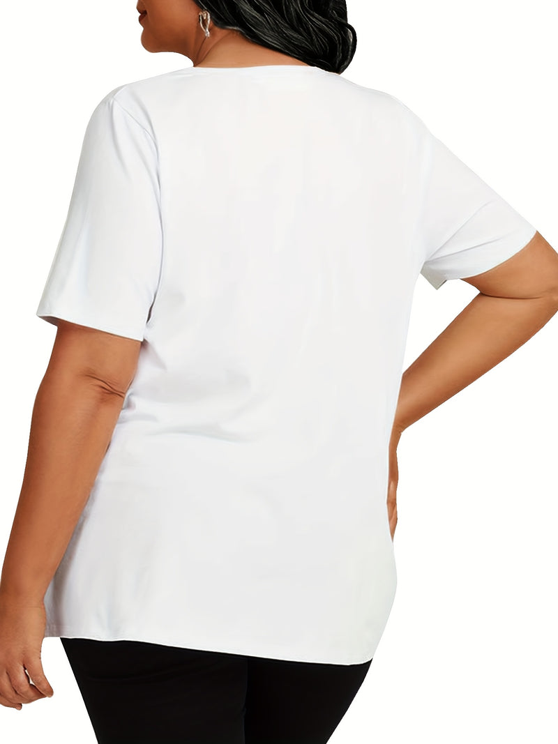 3pcs Women's New Casual Sports T-shirt V-neck.