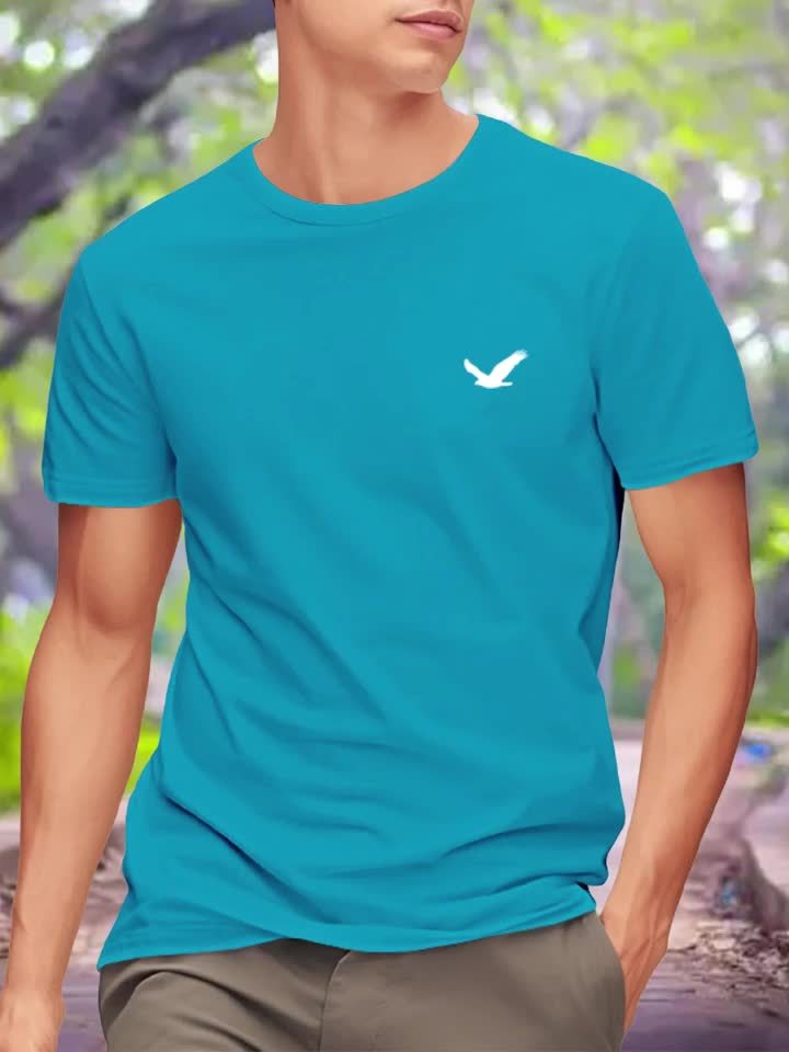 3pcs Men's Short Sleeve T-Shirts.