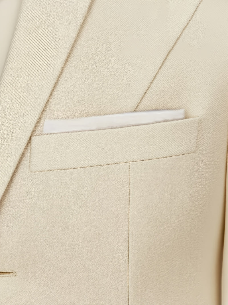 Men’s 2pcs Classic Suit Set.