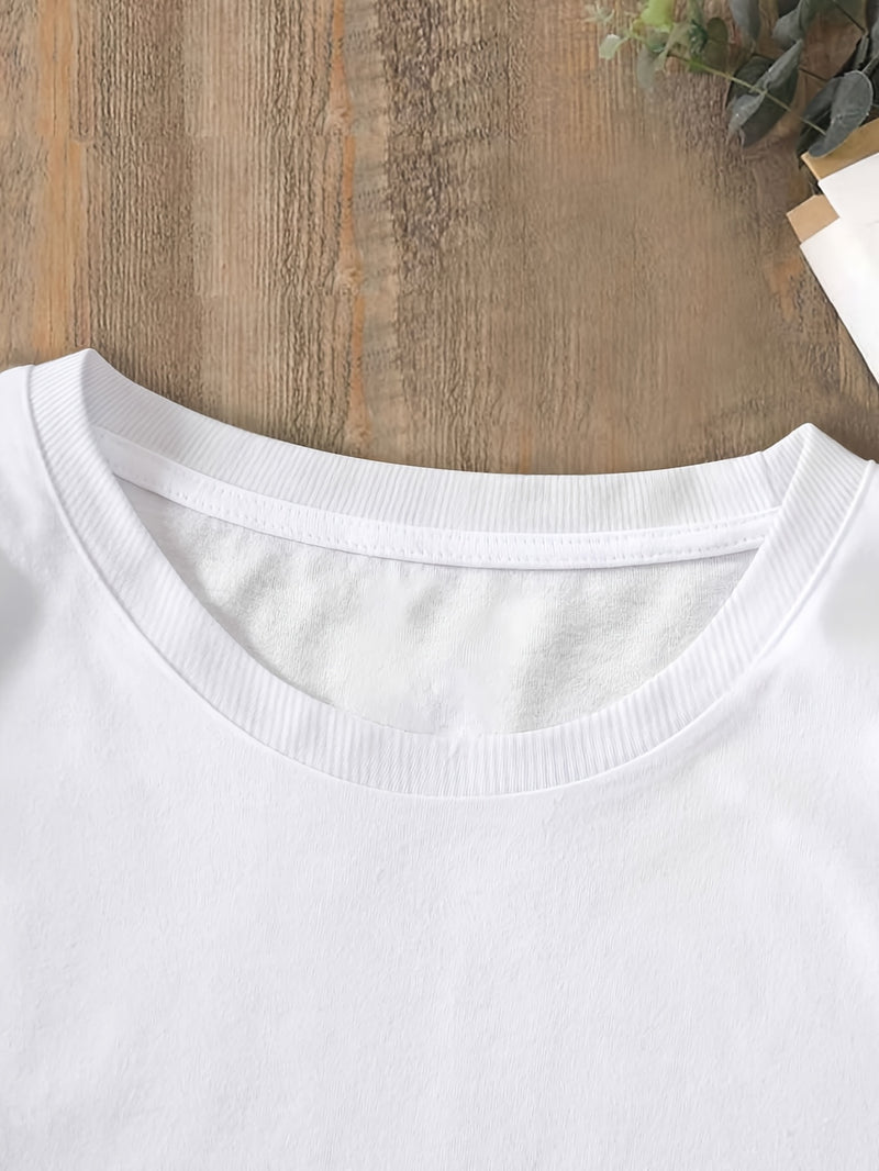 Women’s Casual Short Sleeve T-Shirt.