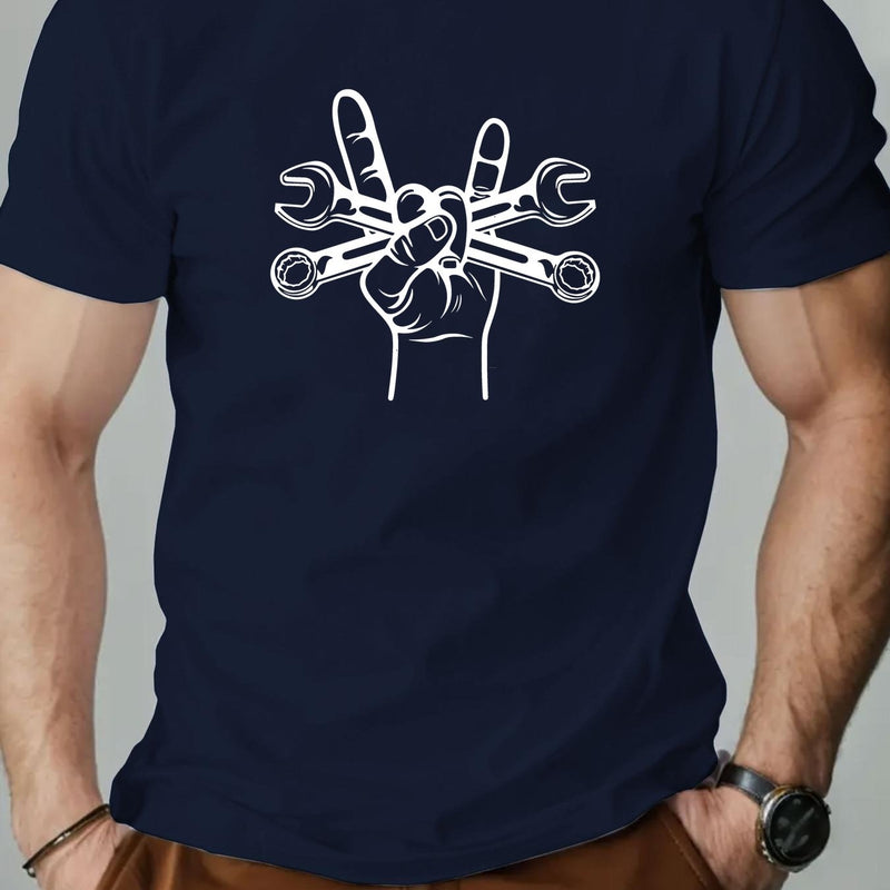 Men's Summer Casual Short-Sleeve T-Shirt.