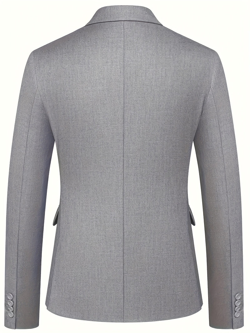 A Men's Three-Piece Suit Consisting of a Blazer.