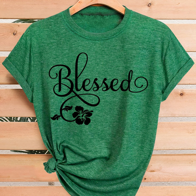 Women's Casual Short Sleeve T-Shirt.