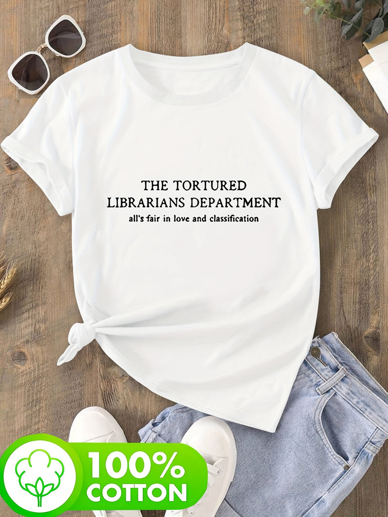 Women's T-Shirt with Short Sleeves.