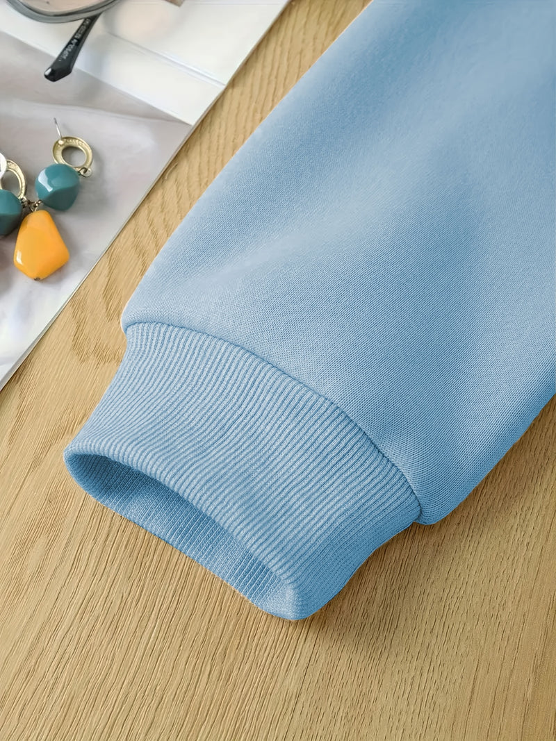 Women'S Hooded Sweatshirt New Autumn And Winter Style.