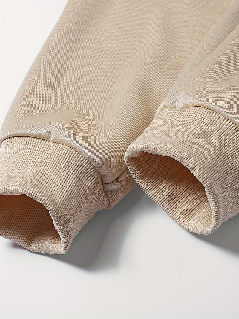 Men's Casual Hooded Sweatshirt & Jogger Set.