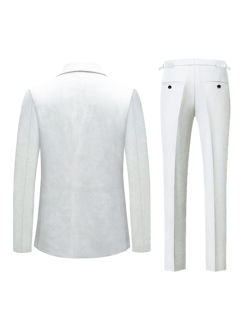 2pcs Luxury Classic Men's Suit Set.