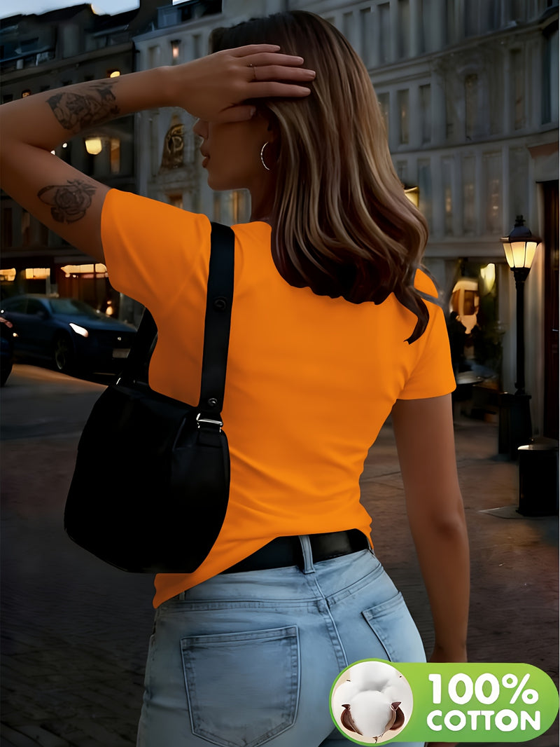 Women's Pure Comfortable T-shirt.